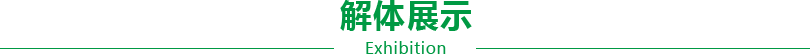 解体展示